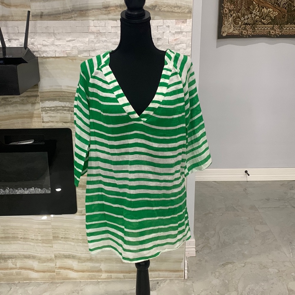 ella moss Short Top Cover Blouse Size S